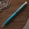 Monteverde Strata Ballpoint Pen, Turquoise & Chrome -Pens Store 1d0d6d81 2681 59d4 9c41 576989f9285e