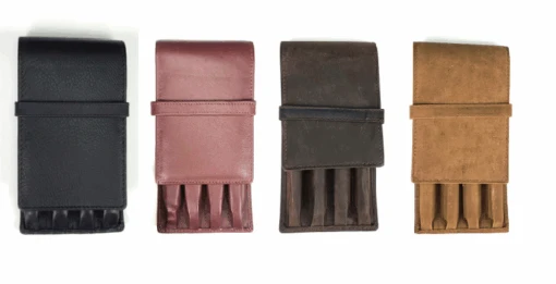 Girologio Leather Pen Case, 4 Pens -Pens Store 36688f01 7b84 5c40 8238 ed6d2e85c6b6