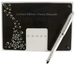 Cross® Cross Townsend Limited Edition Cherry Blossom Rollerball Pen, Brushed Platinum -Pens Store 41xBj5 wUVL. AC