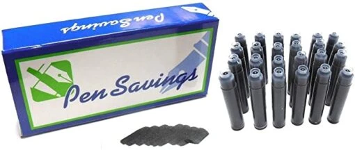 24 Standard International Short Fountain Pen Ink Cartridges, Legal Black -Pens Store 51BqFpp9w1L. AC SL1000 b1c6115a 669e 4d32 adfe 2c5c4500d978