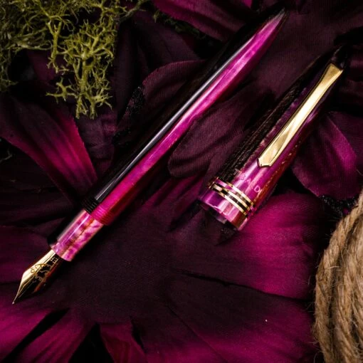 Tibaldi Bonania Zany Brown & Pink Fountain Pen -Pens Store 6b461b01 a38f 57b9 8a15 89208062b7ed scaled