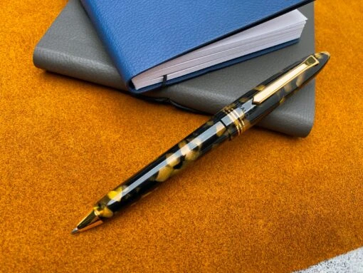 Tibaldi Bononia Ballpoint Pen, Black & Gold, 18K Gold Plated Trim -Pens Store 7b0175c0 603e 58d1 abe0 8be58ceeda8b scaled