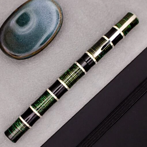 Visconti Limited Edition Asia Bamboo Fountain Pen, Green -Pens Store 95ad8031 fdfb 599c ae2c 95be7f57ea7d
