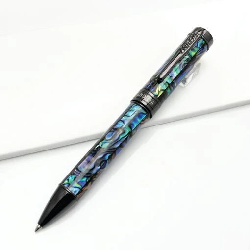 Conklin Endura Abalone Shell Limited Edition Ballpoint Pen, Gunmetal -Pens Store ABBP scaled