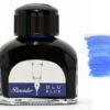 Pineider Fountain Pen Ink Bottle, 75ml Glass Bottle, Blue -Pens Store BottleBlue