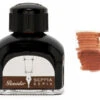 Pineider Fountain Pen Ink Bottle, 75ml Glass Bottle, Sepia -Pens Store BottleSepia