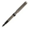 Conklin Mark Twain Limited Edition Crescent Filler Fountain Pen, Gunmetal -Pens Store CKCrescentFillerGunmetalFPFS