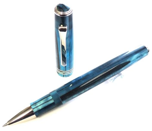 Tibaldi N60 Limited Edition Rollerball Pen, Bora Bora, Palladium Trim -Pens Store DSCN0236 scaled