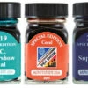 Monteverde 30ml Special Edition Fountain Pen Ink Bottle Set, Teal, Coral, Blue -Pens Store MV 2019 DCSuperShow Teal 30ml FS 18653.1566858106 34522d6f 2734 4fe2 827d 53be5aff5713