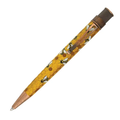 Retro 51 Tornado Rescue Ballpoint Pen, Honey Bee -Pens Store RetroBee