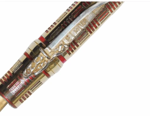 Stipula Davinci Fosco Maraini LE Capless Fountain Pen, Red & Gold, Ultra-Fine 14kt Sti-Flex Nib -Pens Store Screenshot 275
