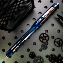 Pineider Limited Edition Arman Blue Trilogy Fountain Pen -Pens Store aad45837 370a 5d32 87a1 24fdc0d90488