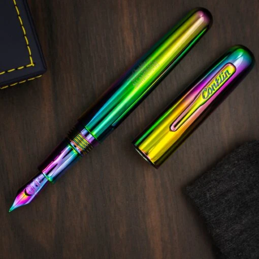 Conklin All American Limited Edition 898 Fountain Pen, Rainbow -Pens Store arainfp