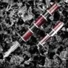 Visconti Limited Edition Asia Bamboo Fountain Pen, Red -Pens Store bamboored