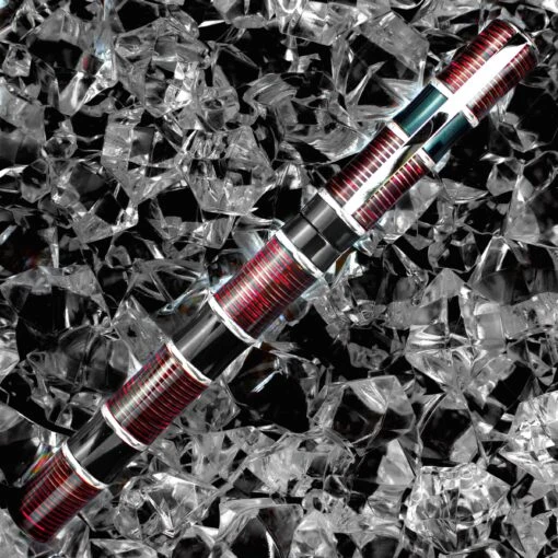 Visconti Limited Edition Asia Bamboo Fountain Pen, Red -Pens Store bamboored2 scaled