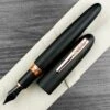 Conklin All American Limited Edition Fountain Pen, Matte Black & Rose Gold -Pens Store blackgoldfp