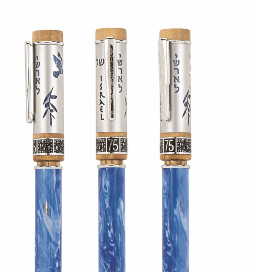 Conklin Israel 75th Anniversary Limited Edition Fountain Pen & Ink Bottle Set, Solid Gold Nib -Pens Store c3ae7ad2 81dd 56c1 8eb2 8ed9fe4a882b