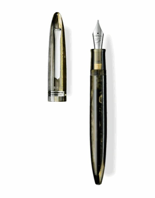 Tibaldi Bononia Martini Olive Resin Fountain Pen, Palladium Trim -Pens Store dfe9075f bbb6 5b72 9bc4 a58dbb099151