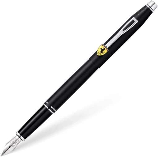 Cross® Cross Classic Century Ferrari Fountain Pen, Matte Black -Pens Store ferrariblack