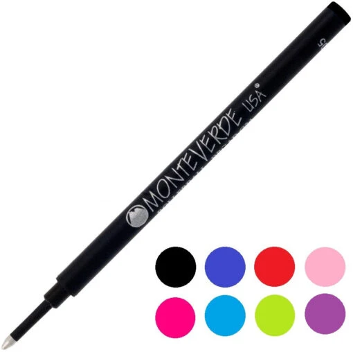 Monteverde G23 Rollerball Pen Refill, Medium Point -Pens Store g24 black 1 17493