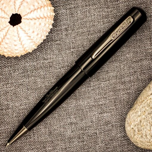 Conklin All American Ballpoint Pen, Raven Black -Pens Store ravbp scaled