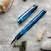 Tibaldi N60 Limited Edition Rollerball Pen, Bora Bora, Palladium Trim -Pens Store rbpl