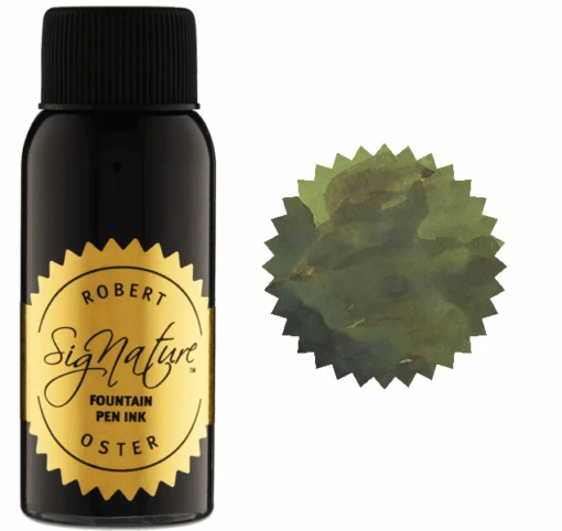 Robert Oster Fountain Pen Ink Bottle, 50ml, Crocodile Green -Pens Store robert oster ink 50ml royal red e8742a4e 28b4 47c9 8b49 bfb5476f34d3