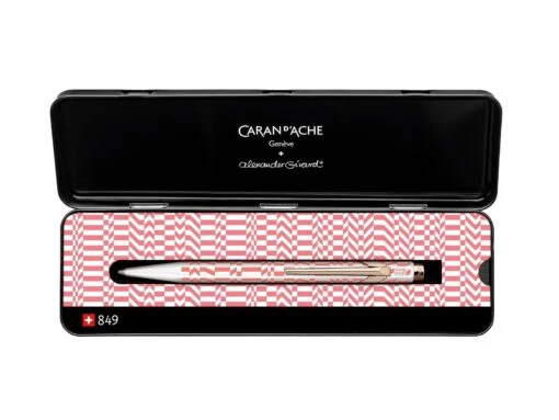 Caran D'Ache 849 Ballpoint Pen Alexander Girard Pink, #849.123 -Pens Store s l1600 5