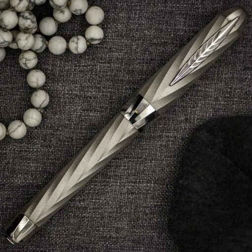 Pineider Jewelers Matrix Limited Edition Sterling Silver Rollerball Pen, Palladium Plated -Pens Store silverclosed 924bb23e ace0 4f86 92d1 39c16771a60c scaled