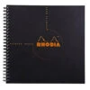 Rhodia Classic Reverse Book, Side Wirebound , Black Dot, 8 ¼ X 8 ¼ -Pens Store z1 e19243ac e357 4b69 8120 4f19ad72ec8a