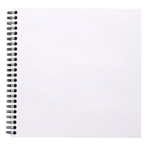 Rhodia Classic Reverse Book, Side Wirebound , Black Dot, 8 ¼ X 8 ¼ -Pens Store z bb00fb33 9dff 43e9 87aa fbc8d68b3e1c